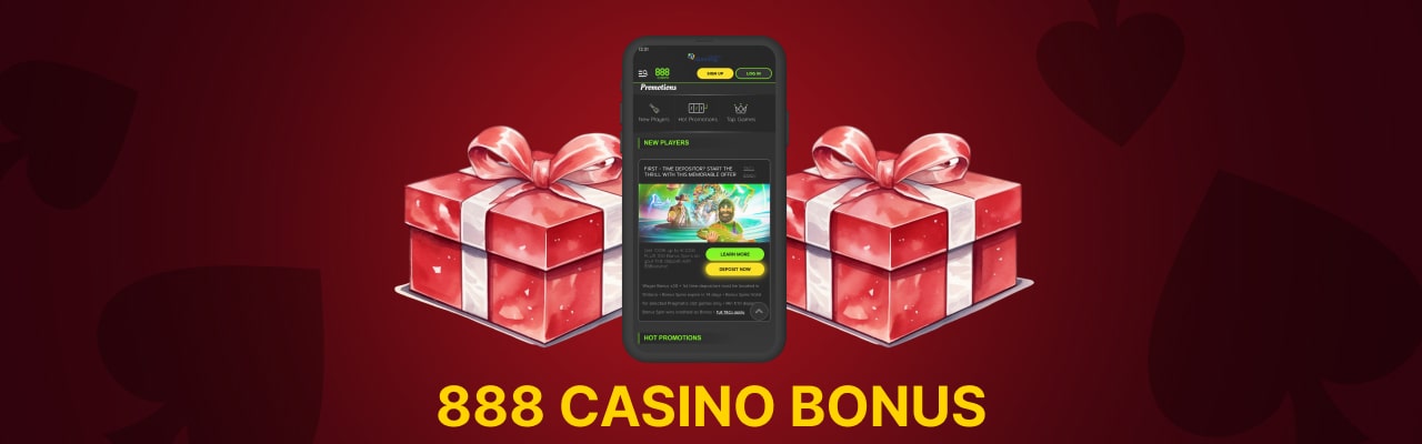 888 Casino bonuses