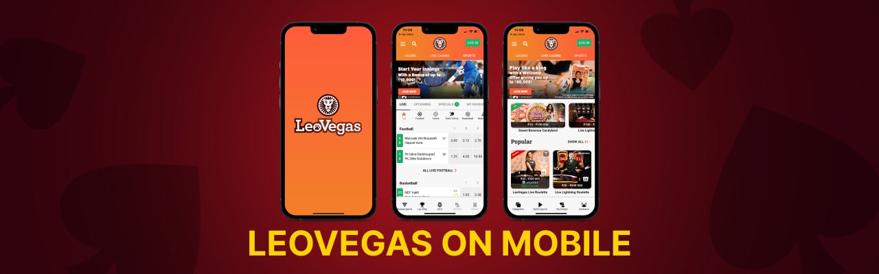 LeoVegas casino on mobile