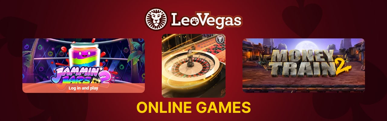 LeoVegas casino online games