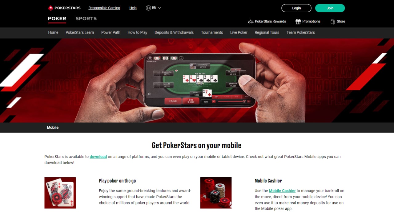 Poker Stars Casino Mobile