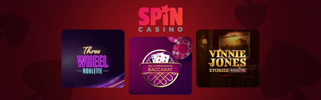 Spin casino online games