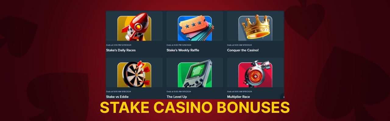 Stake casino bonuses