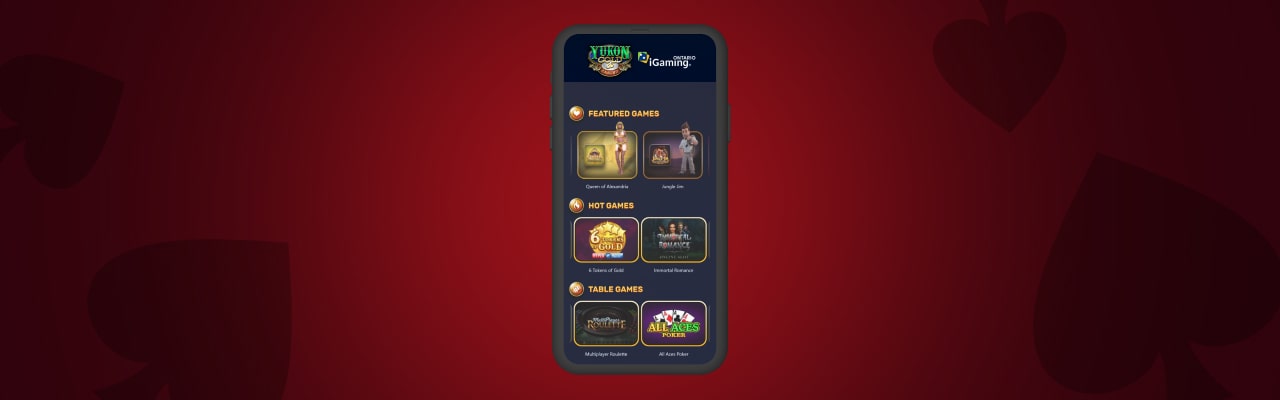 Yukon gold casino on mobile