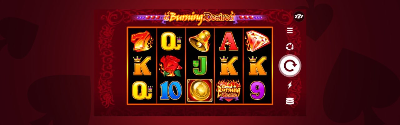 Play burning desire slot