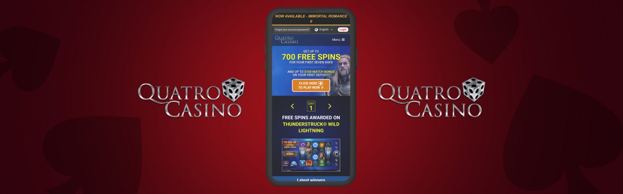 Quatro casino on mobile