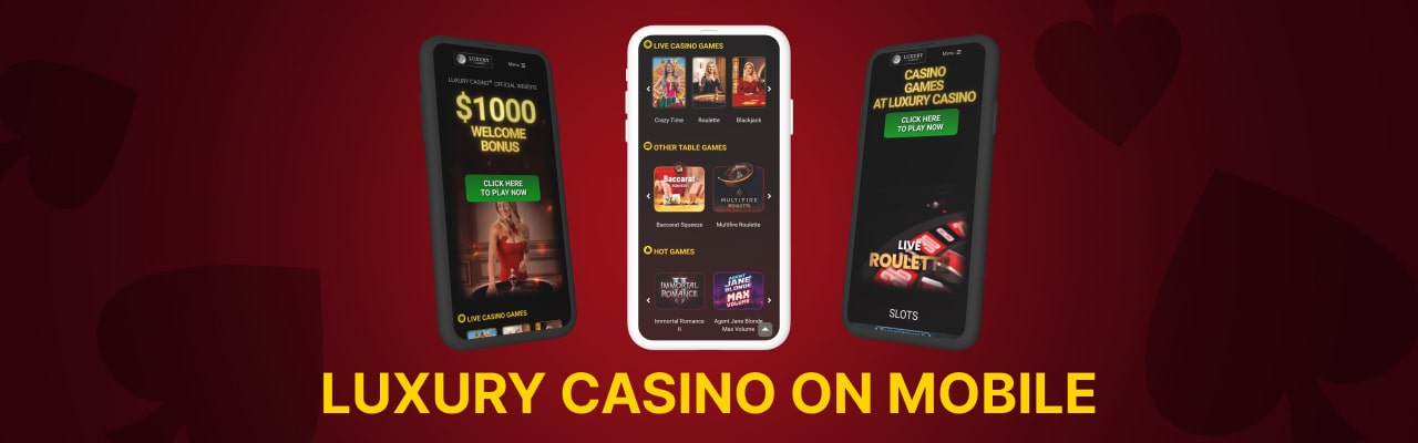 Luxury casino on mobile