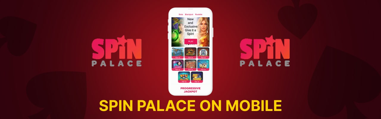 Spin palace on mobile