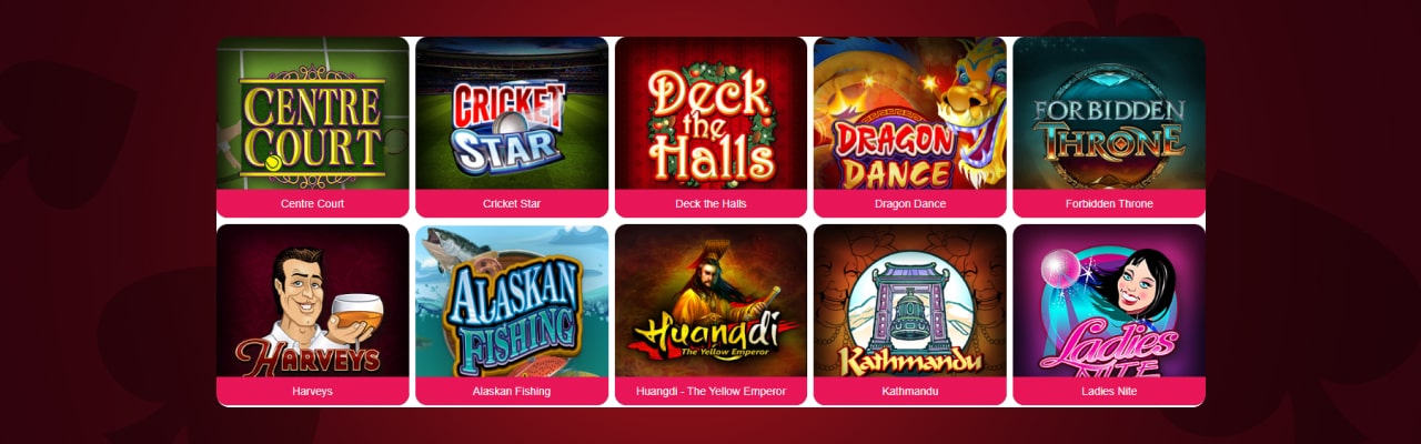 Spin palace online games