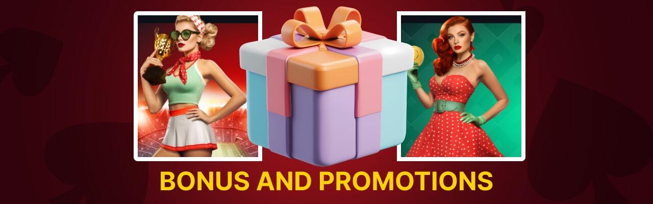 Bonuses and promotions for pin up casino