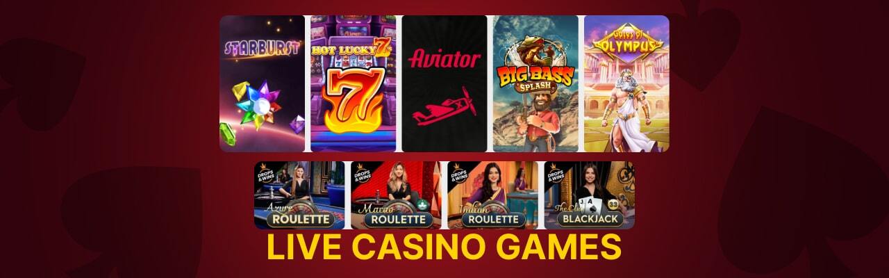 Maxxwin casino live games