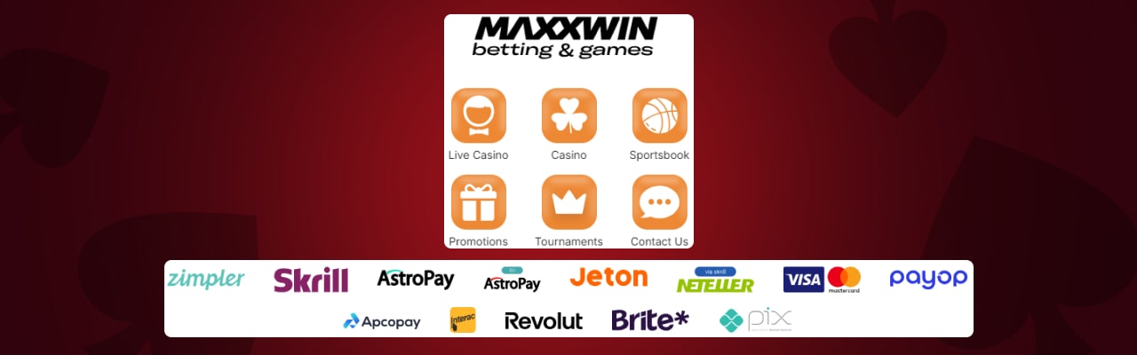 Maxxwin deposit and withdrawals