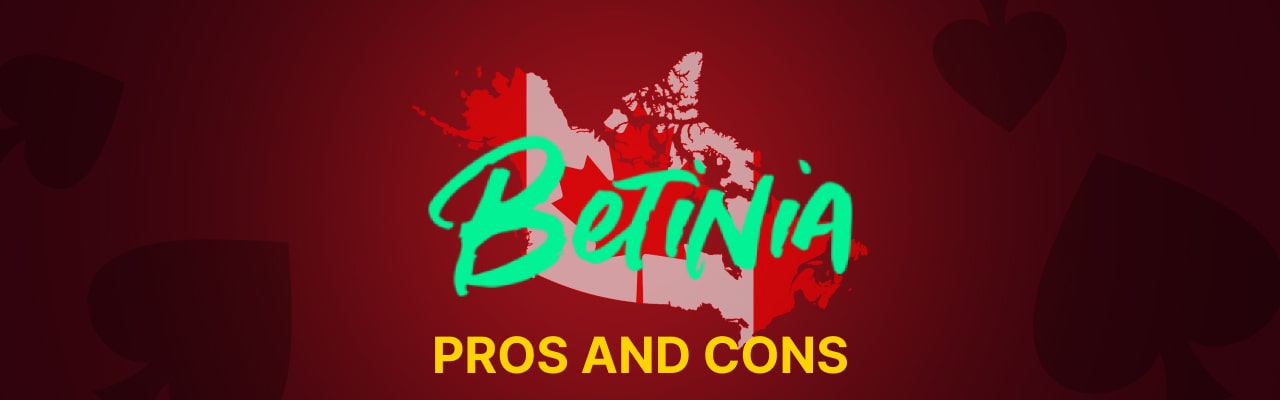 Pros and cons of betinia casino