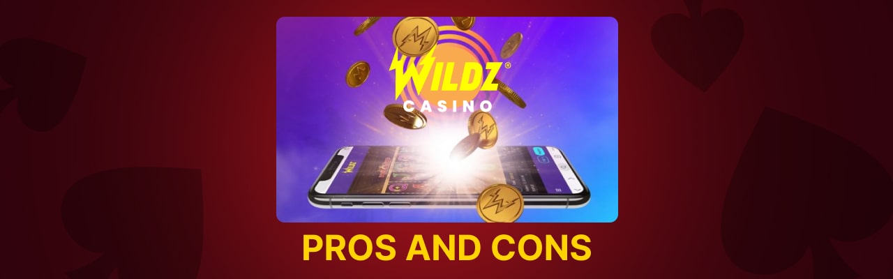 Pros and Cons of Wildz Casino