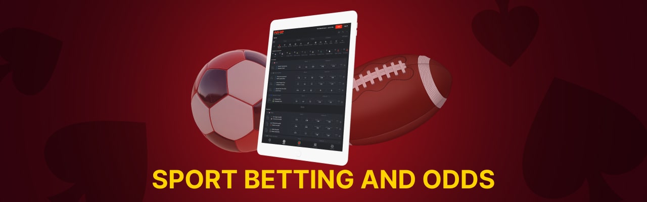 Sport betting and odds for pin up casino