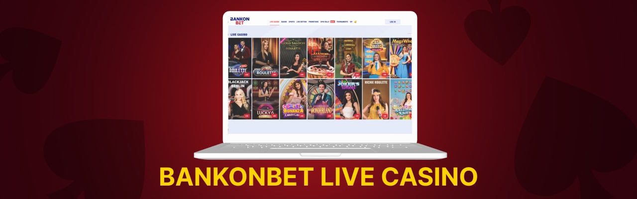 Bankonbet live casino games