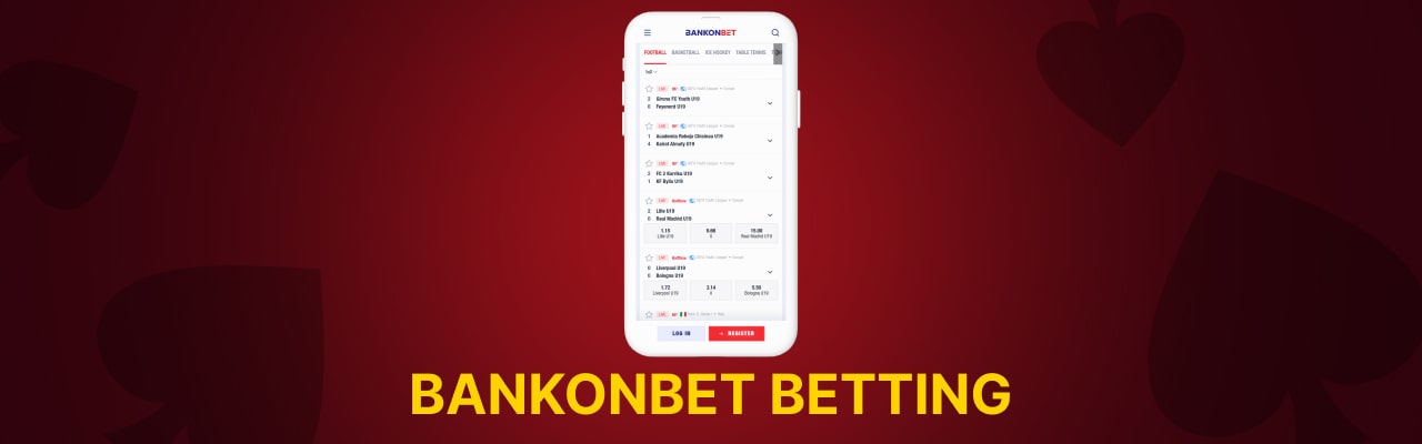 Bankonbet sports bet options