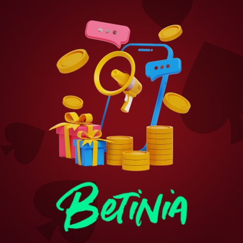 Betinia casino bonuses