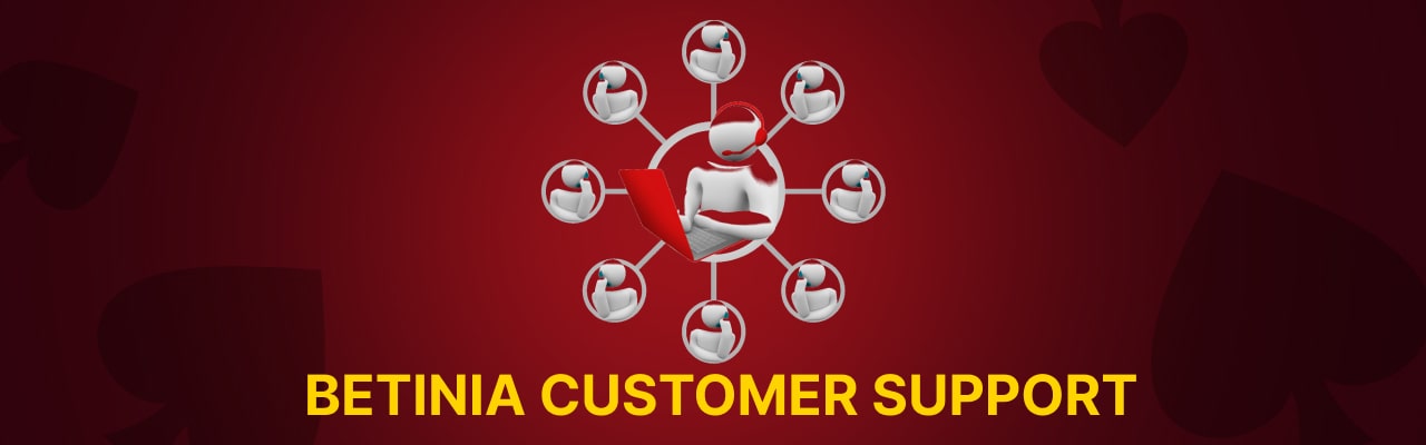 Betinia casino customer support