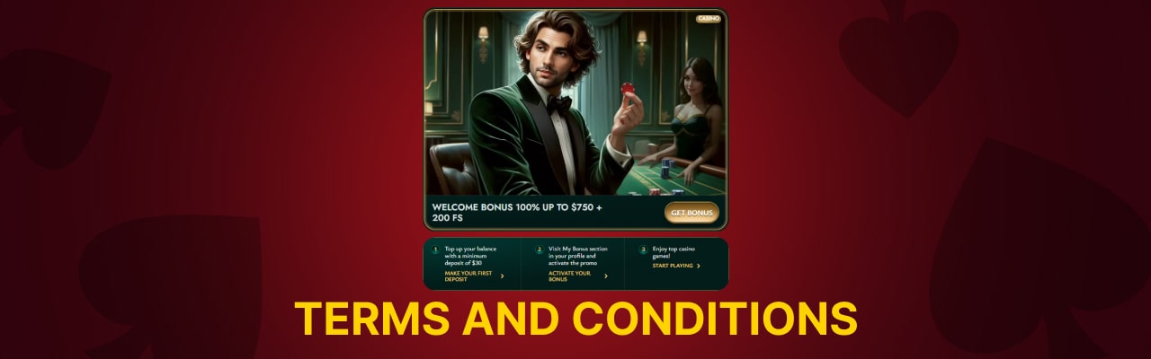 Cashed casino bonuses terms conditions