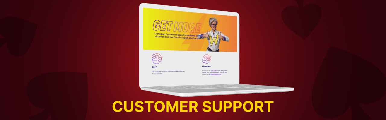 Custome support for wildz payments