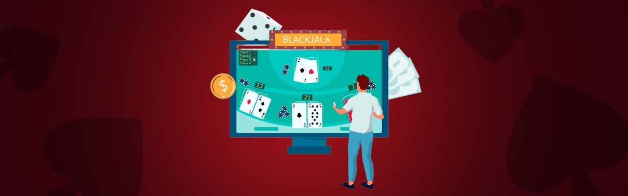 Online blackjack bets