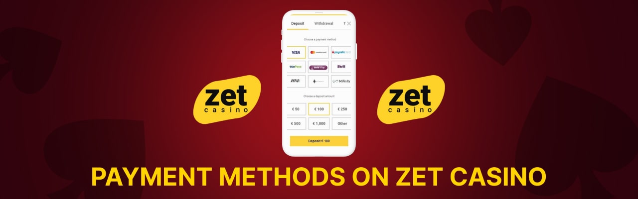 Payment methods on zet casino