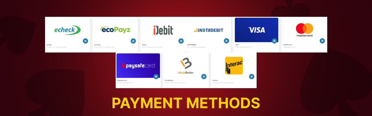 Royal vegas payment methods