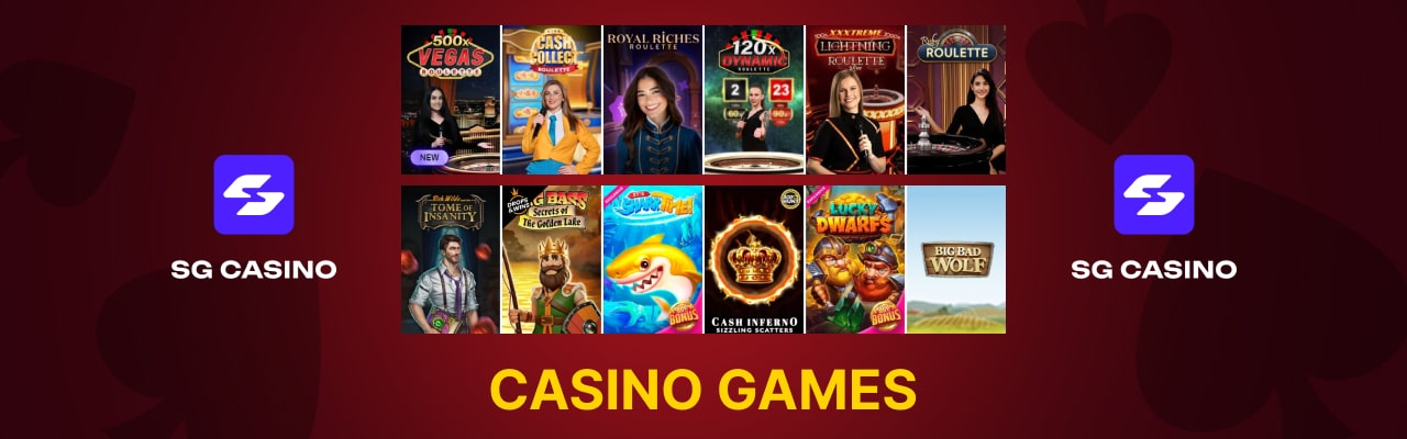 SG casino live games