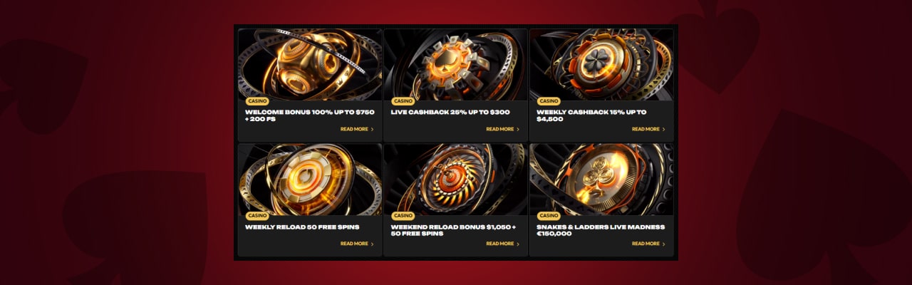 Spinsy live casino games bonuses