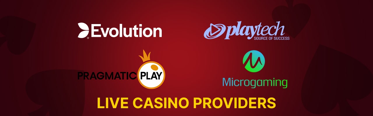 Spinsy live casino providers