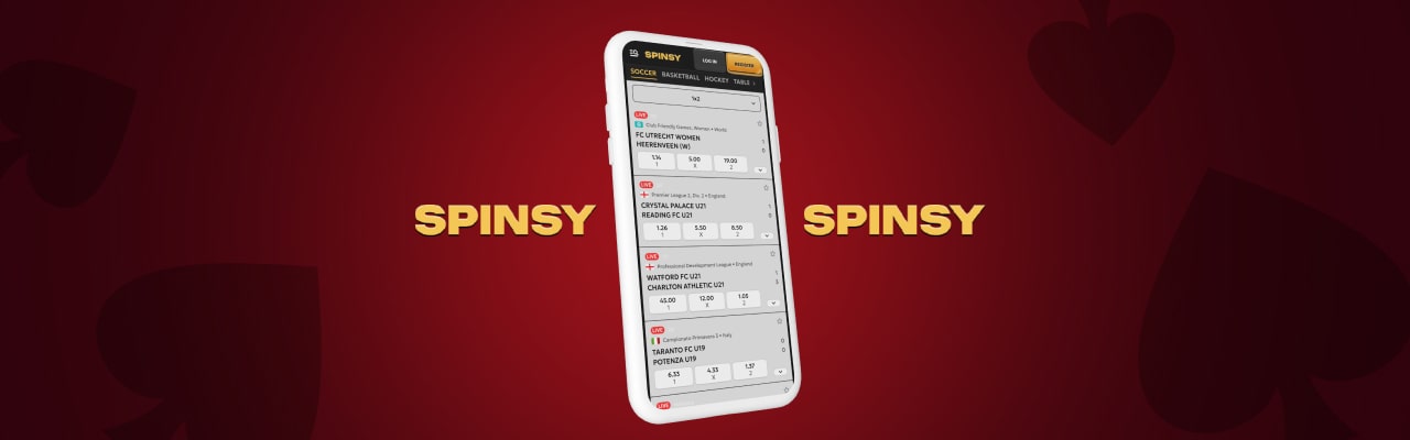 Spinsy sports bet odds payout