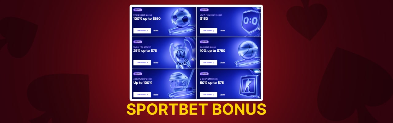 Sportbet bonus and cashout