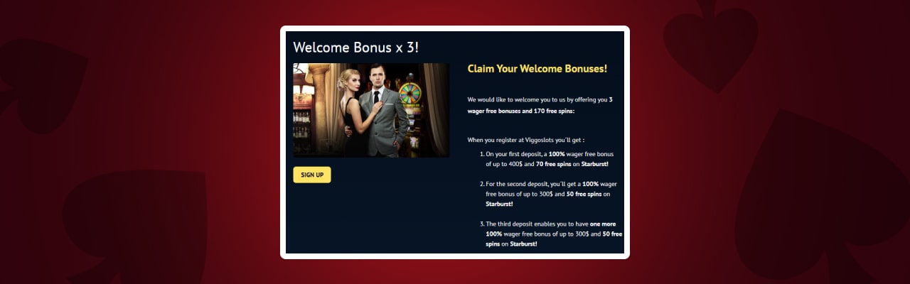 Viggoslots live casino games bonuses