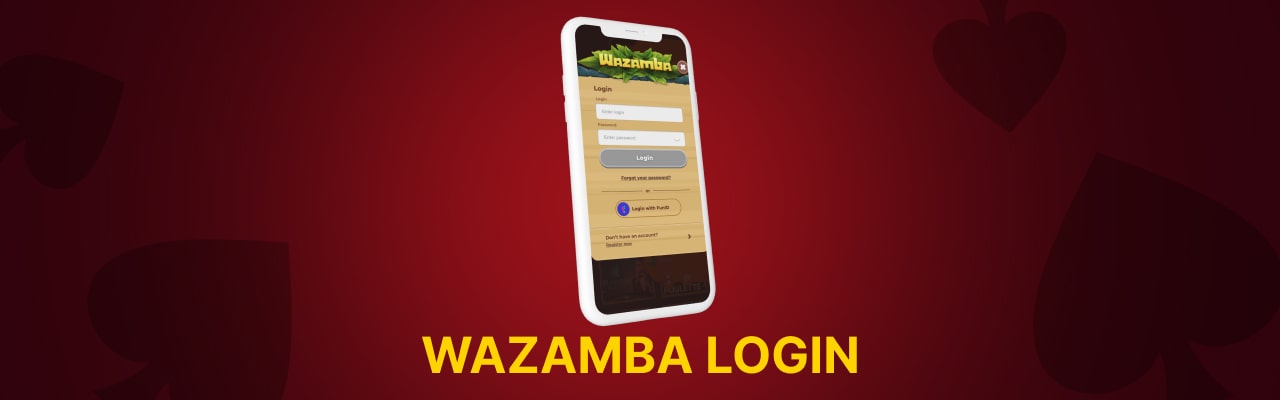 Wazamba login
