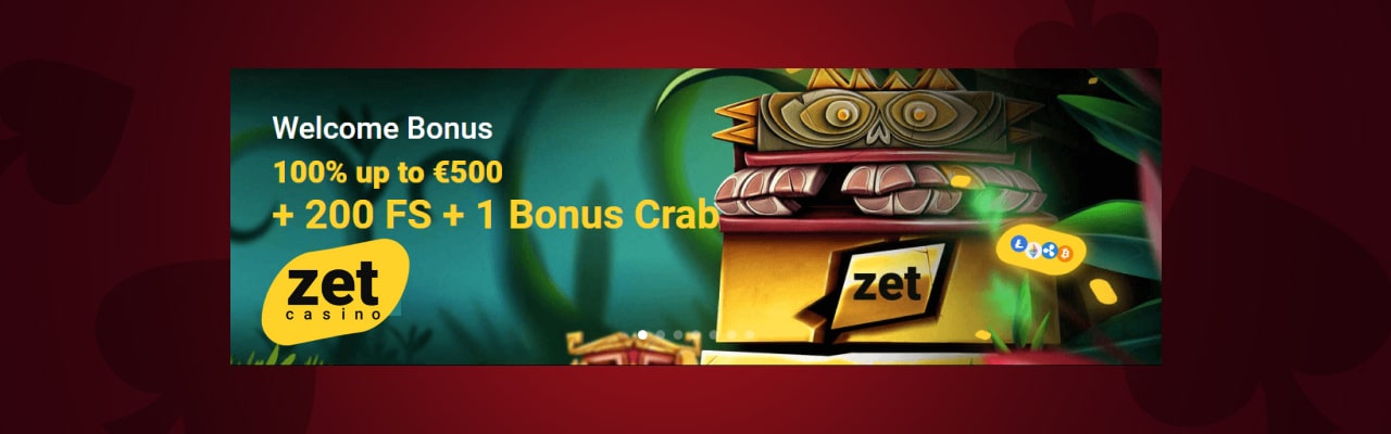 Zet casino claim bonuses