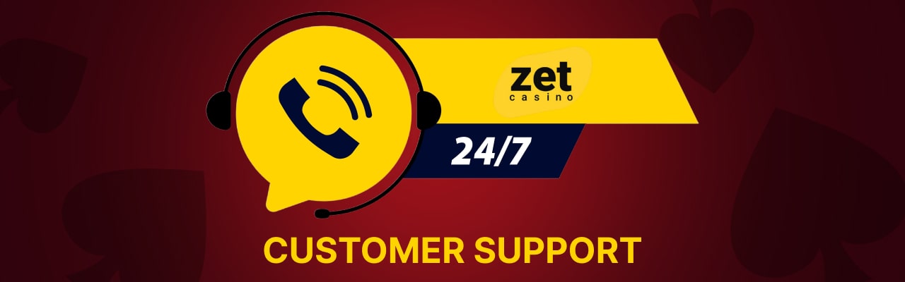 Zet casino customer support