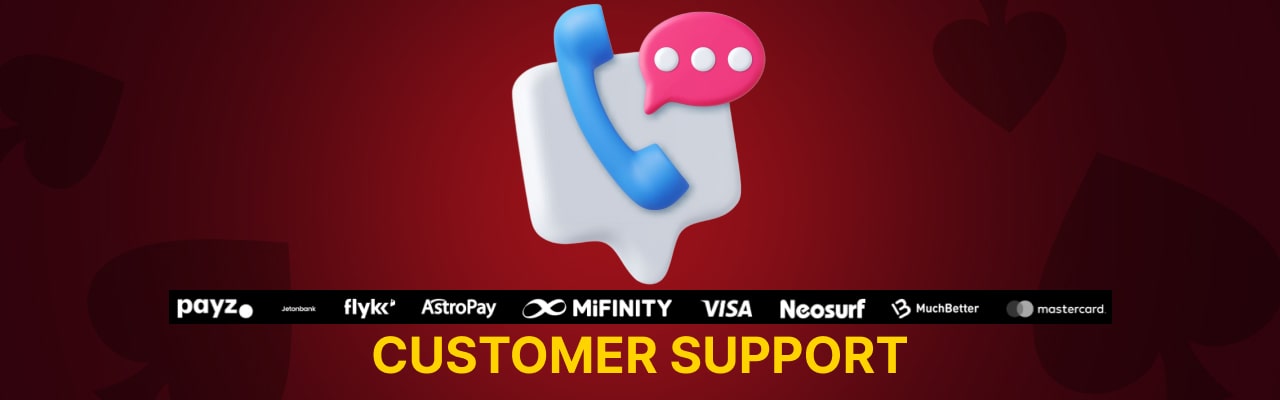 Customer support for ibet casino payments