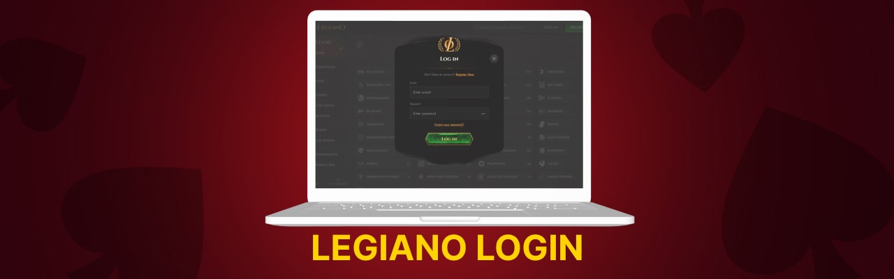 Legiano login register