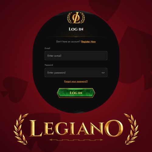 Legiano login registration