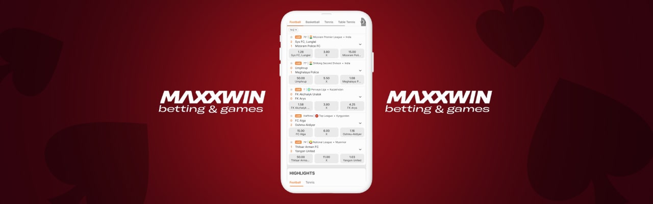 Maxxwin casino bet options