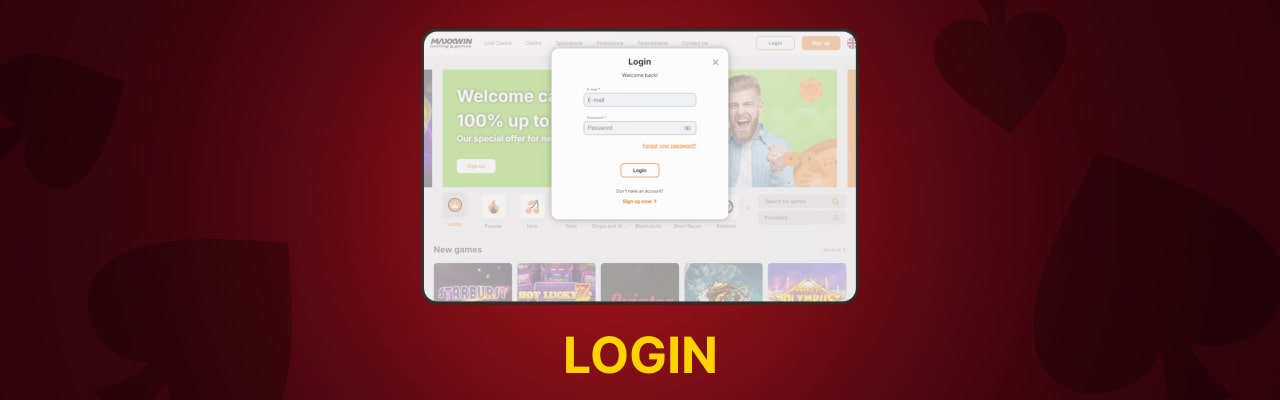 Maxxwin casino login register