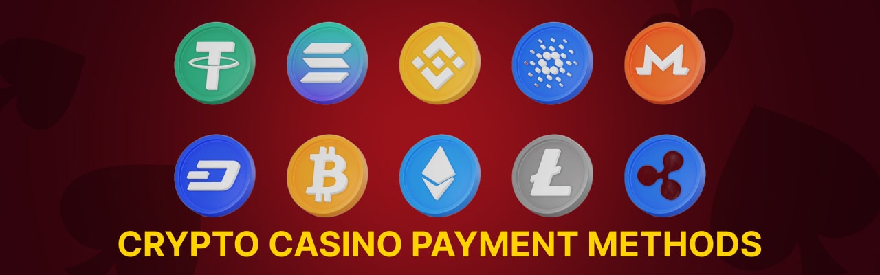 Popular crypto casino payment methods