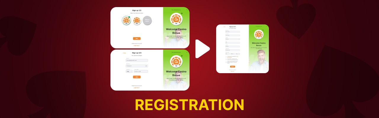 Registration login at maxxwin casino on mobile