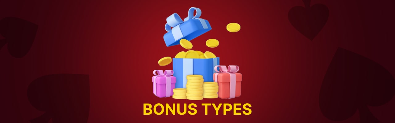 ibet casino bonus types