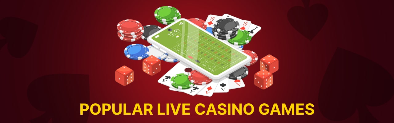 Popular live casino games