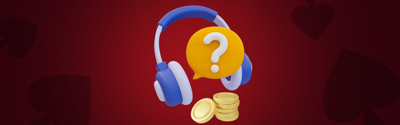 Customer support for flush casino payments