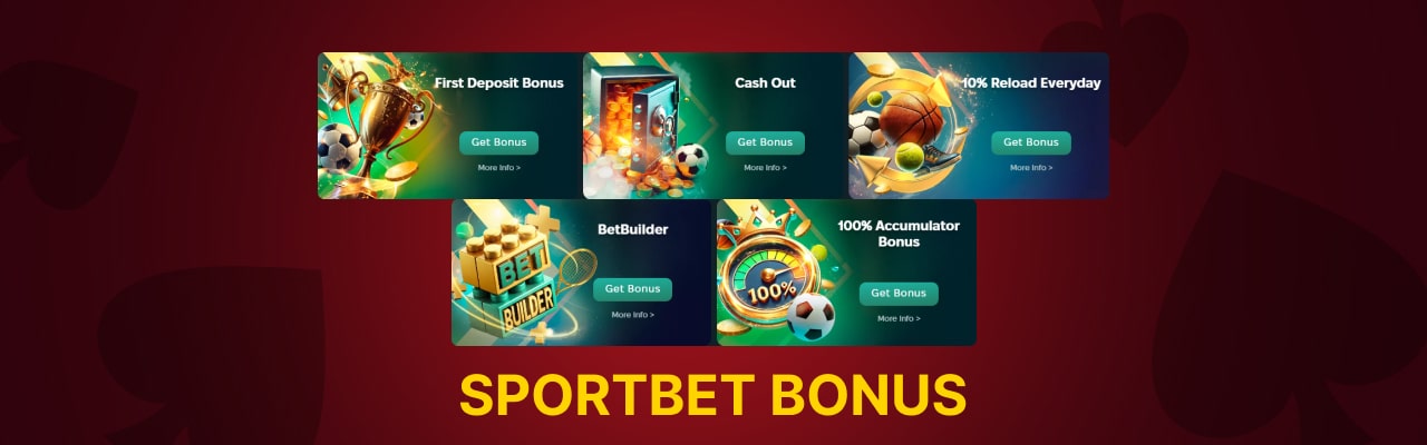 Sportbet bonus and cashout