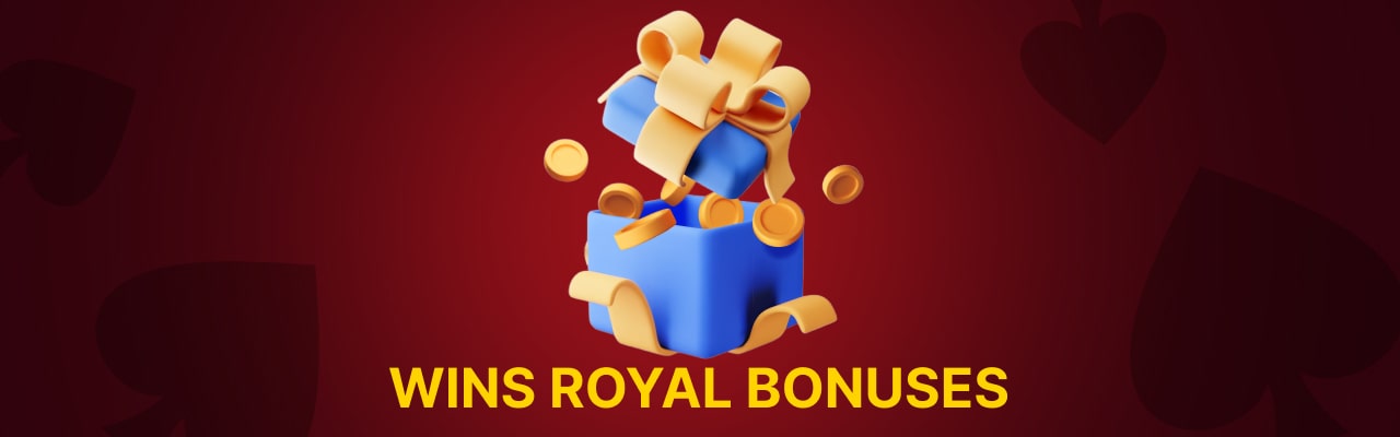 Wins royal casino bonuses and promotions